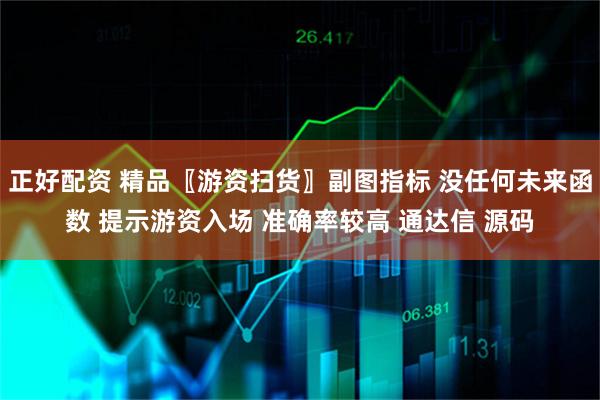 正好配资 精品〖游资扫货〗副图指标 没任何未来函数 提示游资入场 准确率较高 通达信 源码