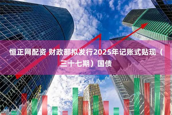 恒正网配资 财政部拟发行2025年记账式贴现（三十七期）国债